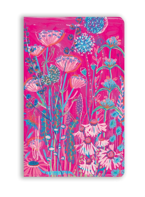 Book cover of: Lucy Innes Williams: Pink Garden House (Soft Touch Journal). By: Flame Tree Studio