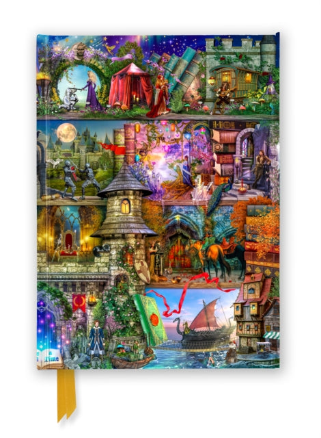 Book cover of: Aimee Stewart: Once Upon a Fairy Tale (Foiled Journal). By: Flame Tree Studio