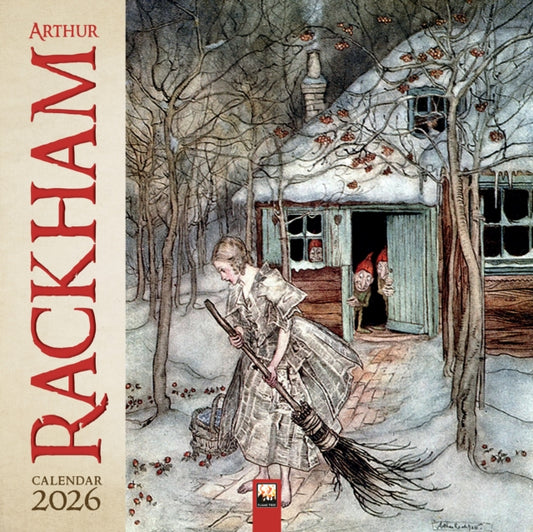 Book cover of: Arthur Rackham Wall Calendar 2026 (Art Calendar)