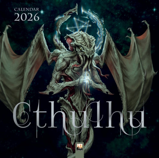 Book cover of: Cthulhu Wall Calendar 2026 (Art Calendar)