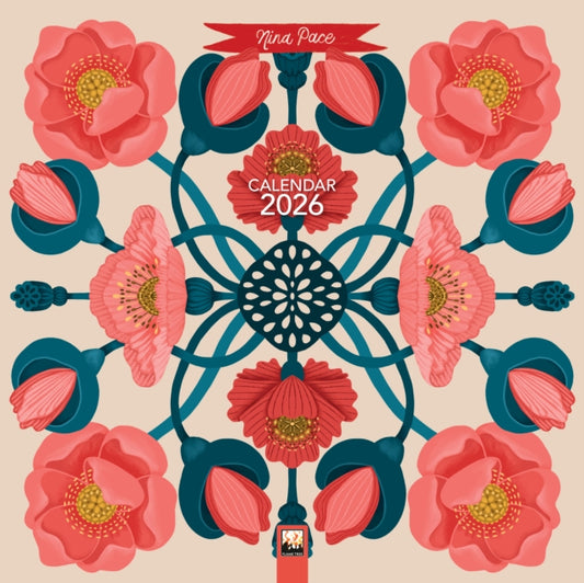 Book cover of: Nina Pace Wall Calendar 2026 (Art Calendar)