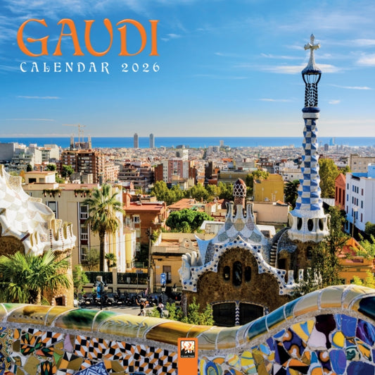 Book cover of: Gaudi Wall Calendar 2026 (Art Calendar)