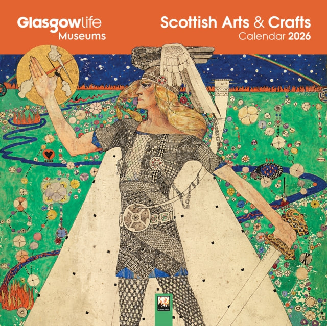 Book cover of: Glasgow Museums: Scottish Arts & Crafts Wall Calendar 2026 (Art Calendar)