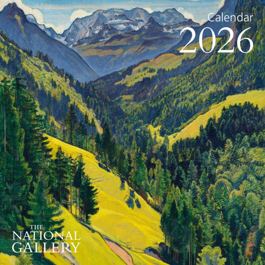 Book cover of: National Gallery Mini Wall Calendar 2026 (Art Calendar)