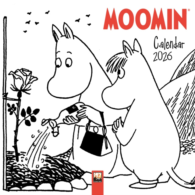 Book cover of: Moomin Mini Wall Calendar 2026 (Art Calendar)