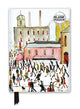 Book cover of: L.S. Lowry: Going to Work (Foiled Blank Journal). By: Flame Tree Studio