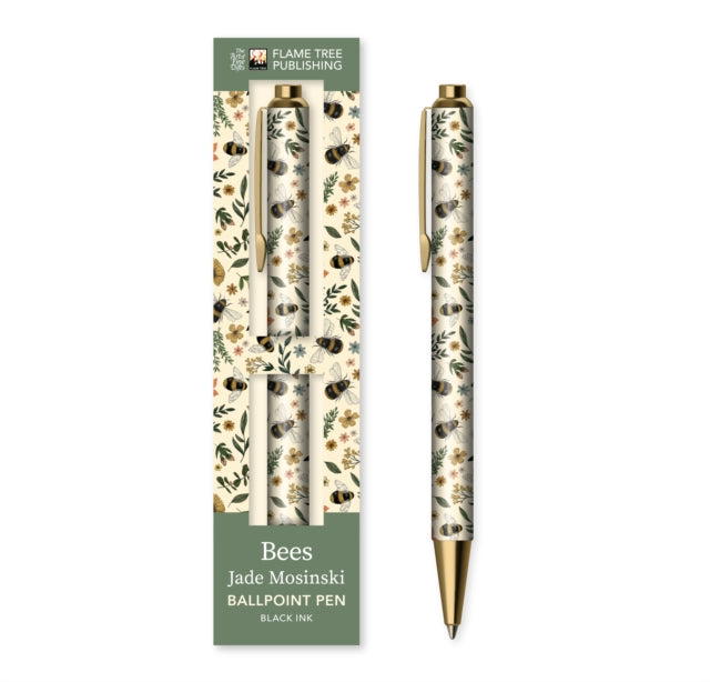 Book cover of: Jade Mosinski: Garden Bees Boxed Decorative Ballpoint Pen