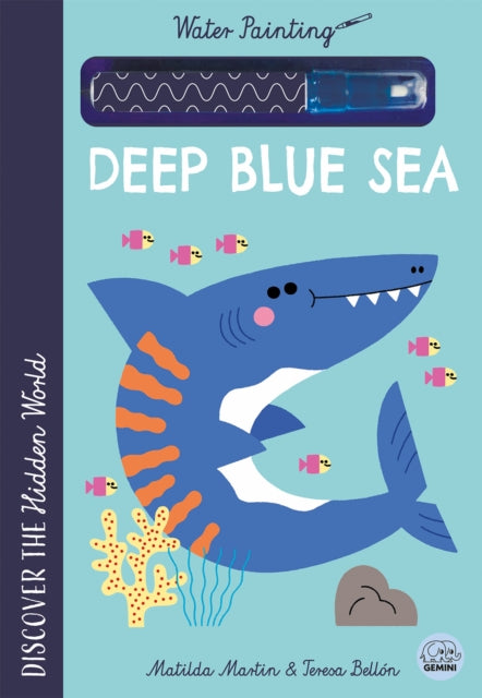 Book cover of: Hidden World - Water Painting Deep Blue Sea