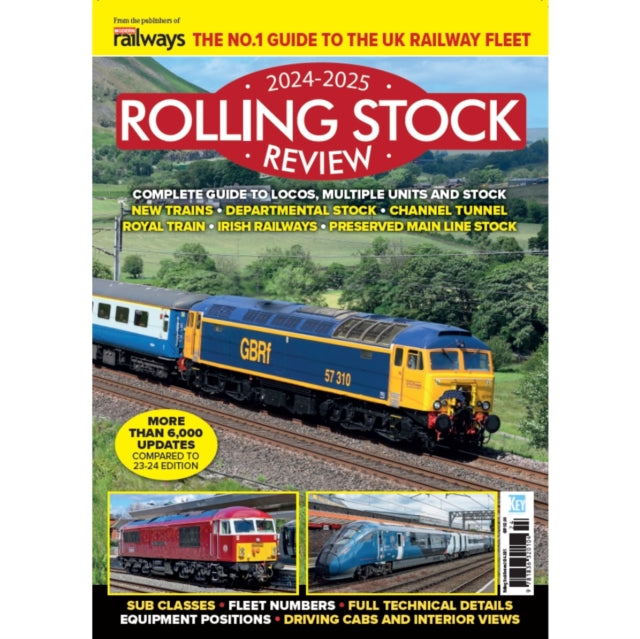 Book cover of: Rolling Stock Review 2024-2025