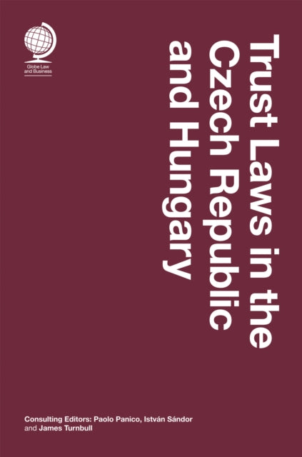 Book cover of: Trust Laws in the Czech Republic and Hungary. By: Paolo Panico