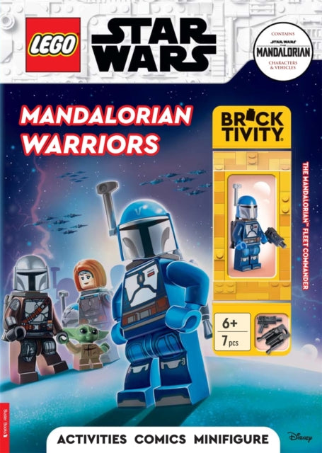 LEGO® Star Wars™: Mandalorian Warriors Activity Book (with Mandalorian Fleet Commander LEGO minifigure) 9781837250035 LEGO®