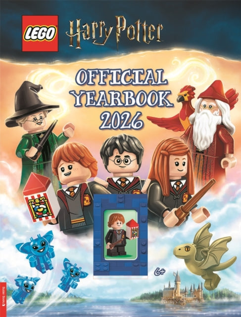 Book cover of: LEGO® Harry Potter™: Official Yearbook 2026 (with Ron Weasley™ minifigure)