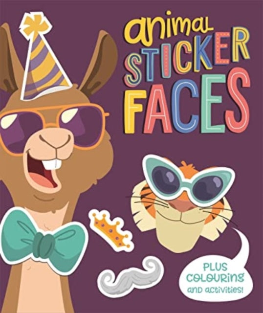 Book cover of: Animal Sticker Faces