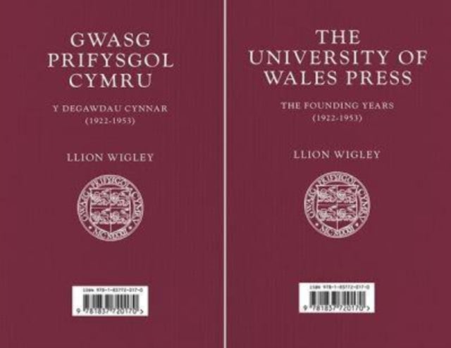 Book cover of: Gwasg Prifysgol Cymru / The University of Wales Press