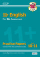 Book cover of: 11+ GL English Practice Papers: Ages 10-11 - Pack 3 (with Parents' Guide & Online Edition)