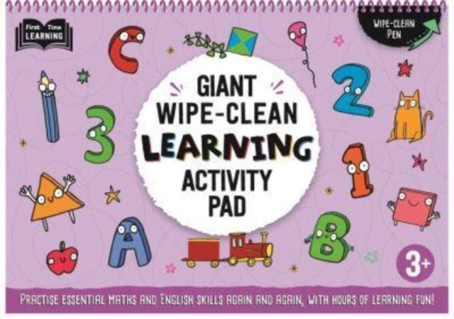 Book cover of: 3+ Giant Wipe-Clean Learning Activity Pad