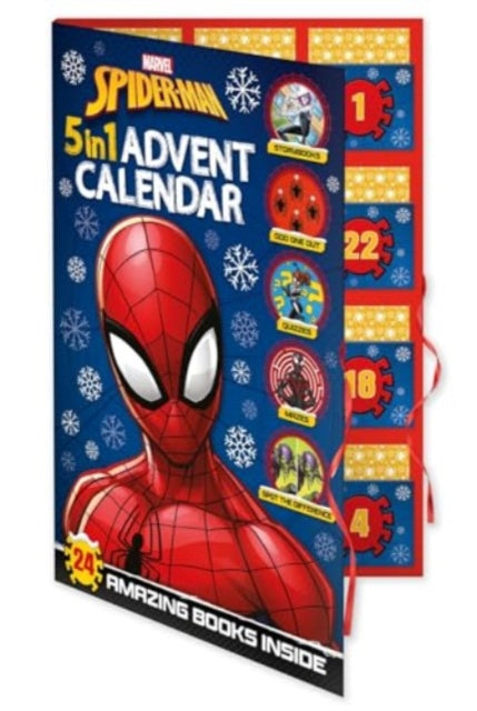 Book cover of: Marvel Spider-Man: 5-in-1 Advent Calendar