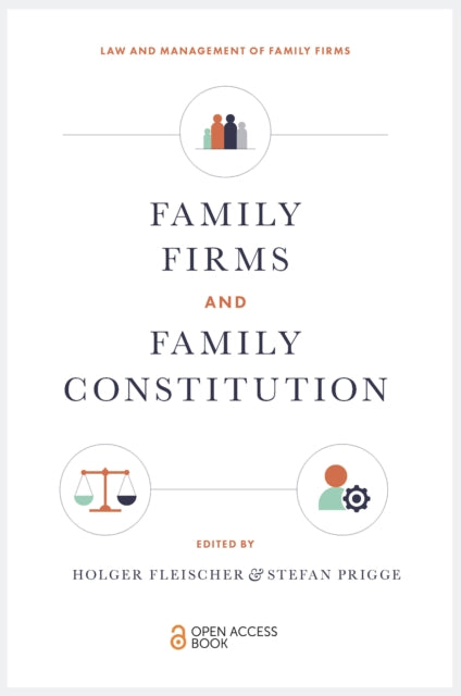 Book cover of: Family Firms and Family Constitution. By: Holger Fleischer