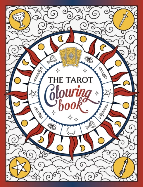 Book cover of: Tarot Colouring Book. By: Summersdale Publishers