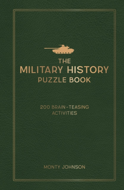 Book cover of: Military History Puzzle Book. By: Monty Johnson