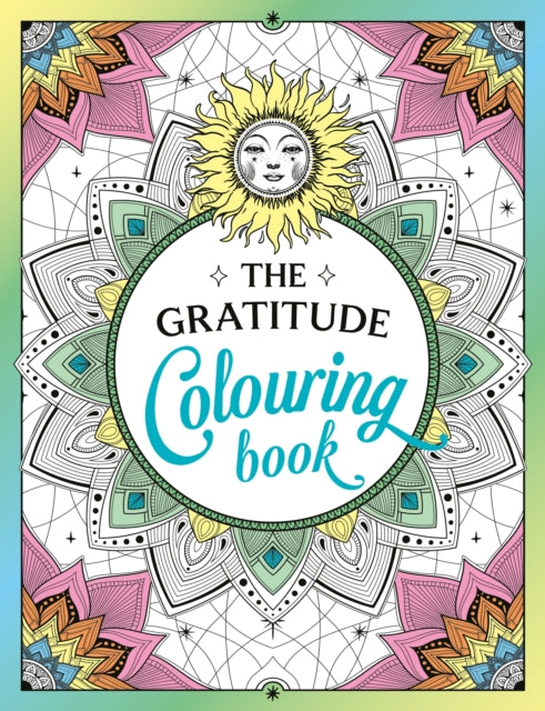 Book cover of: Gratitude Colouring Book. By: Summersdale Publishers
