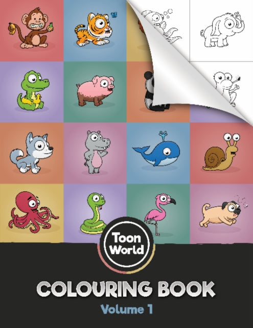 Book cover of: Toon World Colouring Book