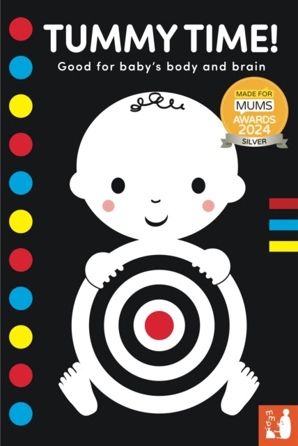 Tummy Time!, A high-contrast fold-out book with mirror for babies 9781838138196 Mama Makes Mama Makes Books