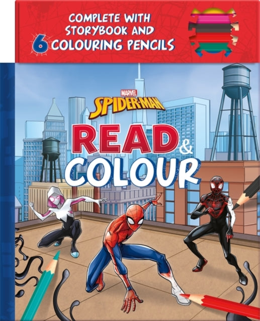 Book cover of: Marvel Spider-Man: Read & Colour