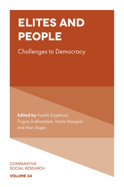 Book cover of: Elites and People. By: Fredrik Engelstad