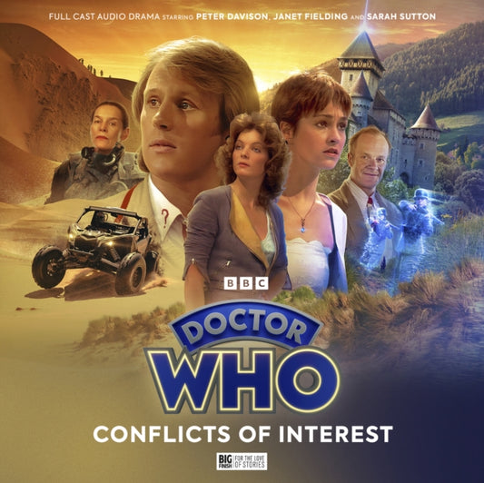 Book cover of: Doctor Who - The Fifth Doctor Adventures: Conflicts of Interest