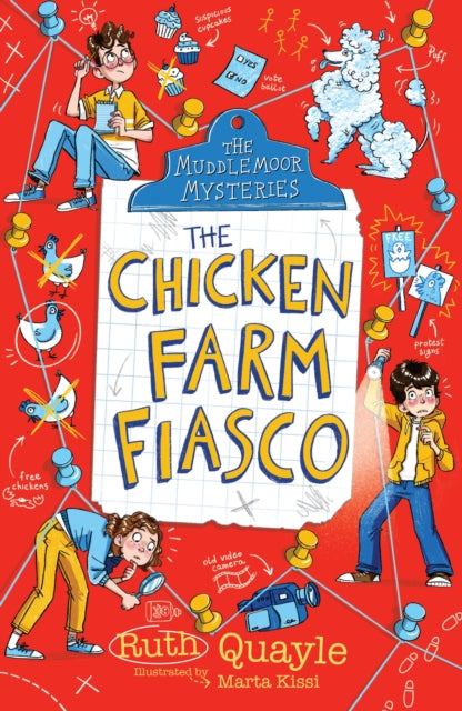 Book cover of: Muddlemoor Mysteries: The Chicken Farm Fiasco. By: Ruth QUAYLE