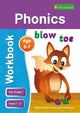Book cover of: KS1 Phonics Workbook for Ages 5-7 (Years 1 - 2) Perfect for learning at home or use in the classroom