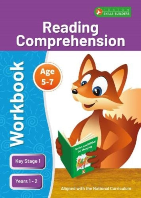 Book cover of: KS1 Reading Comprehension Workbook for Ages 5-7 (Years 1 - 2) Perfect for learning at home or use in the classroom