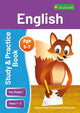 Book cover of: KS1 English Study and Practice Book for Ages 5-7 (Years 1 - 2) Perfect for learning at home or use in the classroom