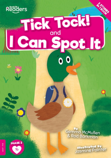 Book cover of: Tick Tock and I Can Spot It. By: Gemma McMullen