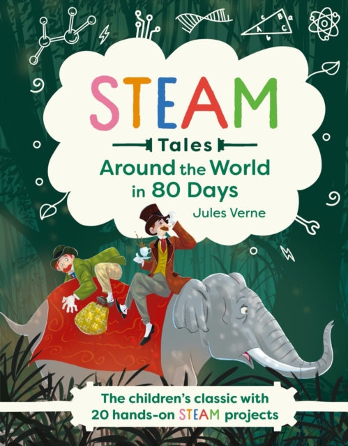 Book cover of: Around the World in 80 Days. By: Jules Verne