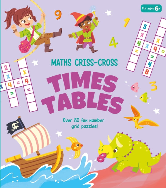 Book cover of: Maths Criss-Cross Times Tables