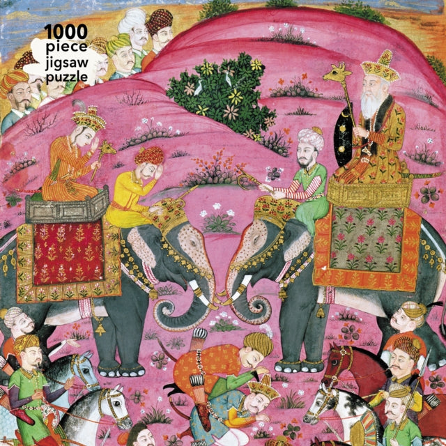 Book cover of: Adult Jigsaw Puzzle: Persian Heroes. By: Flame Tree Studio