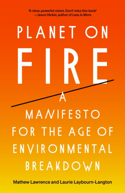Book cover of: Planet on Fire. By: Mathew Lawrence
