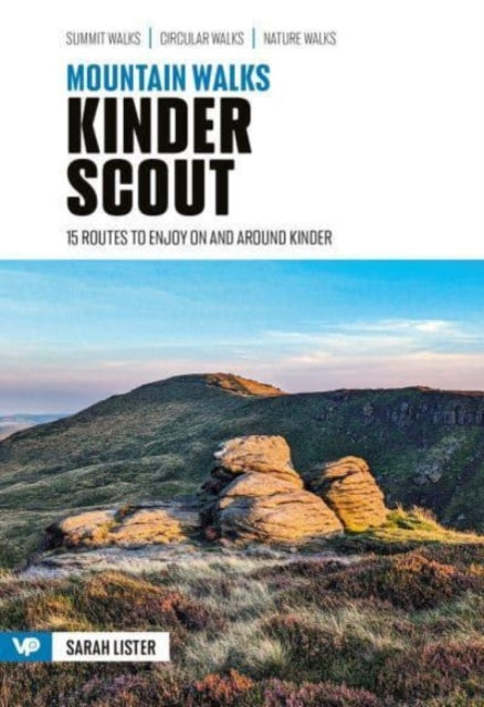 Book cover of: Mountain Walks Kinder Scout. By: Sarah Lister
