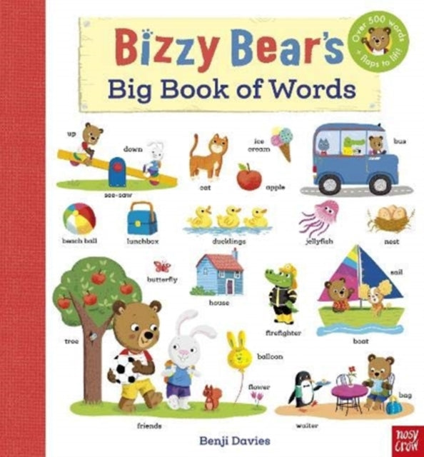 Bizzy Bear's Big Book of Words 9781839941825 Benji Davies