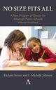 Book cover of: No Size Fits All. By: Richard Striner
