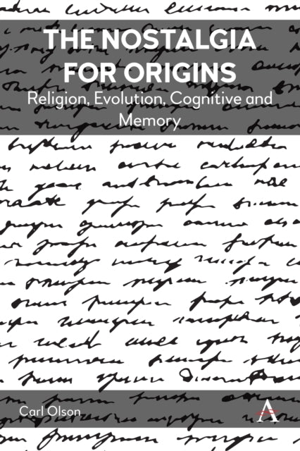 Book cover of: Nostalgia for Origins. By: Carl Olson