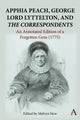 Book cover of: Apphia Peach, George Lord Lyttelton, and 'The Correspondents'. By: Melvyn New