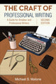 Book cover of: Craft of Professional Writing, Second Edition. By: Michael S. Malone