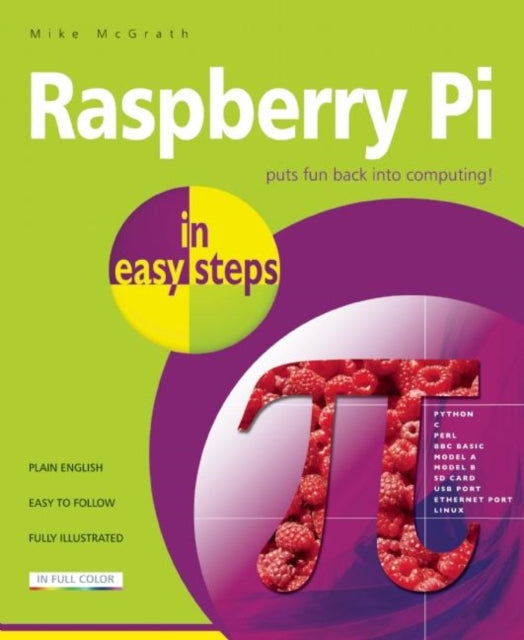 Book cover of: Raspberry Pi in Easy Steps