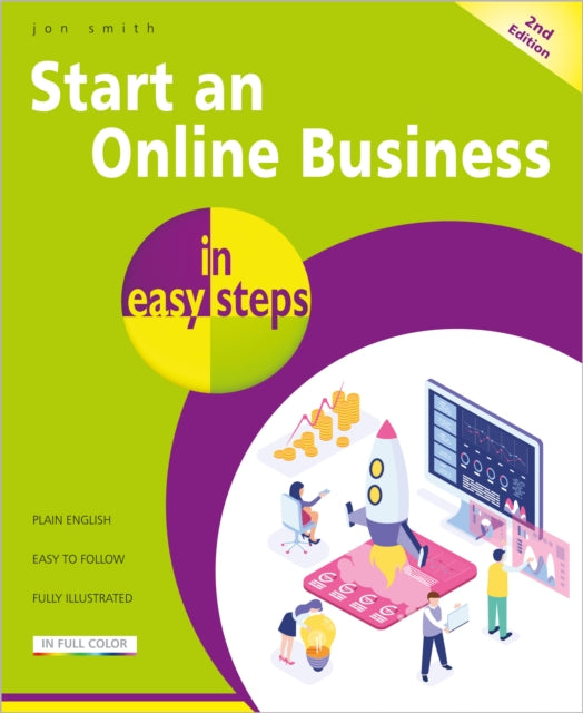 Book cover of: Start an Online Business in easy steps. By: Jon Smith