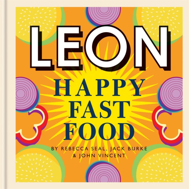 Book cover of: Happy Leons: Leon Happy  Fast Food. By: Rebecca Seal