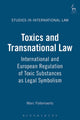 Book cover of: Toxics and Transnational Law. By: Marc Pallemaerts
