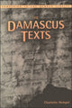 Book cover of: Damascus Texts. By: Charlotte Hempel